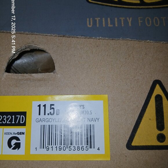 Keen Atlanta Cool II ESD Steel Toe Shoes. Size 11.5 D - Picture 8 of 10